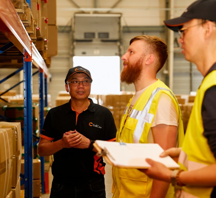 operation in Shanghai warehouse