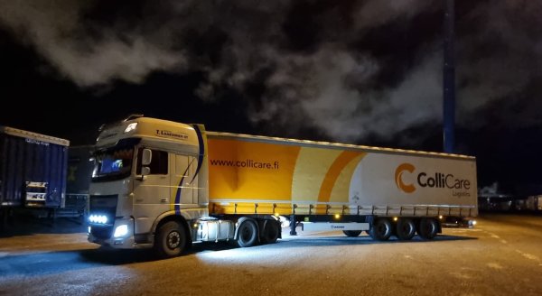 CC Truck in the night