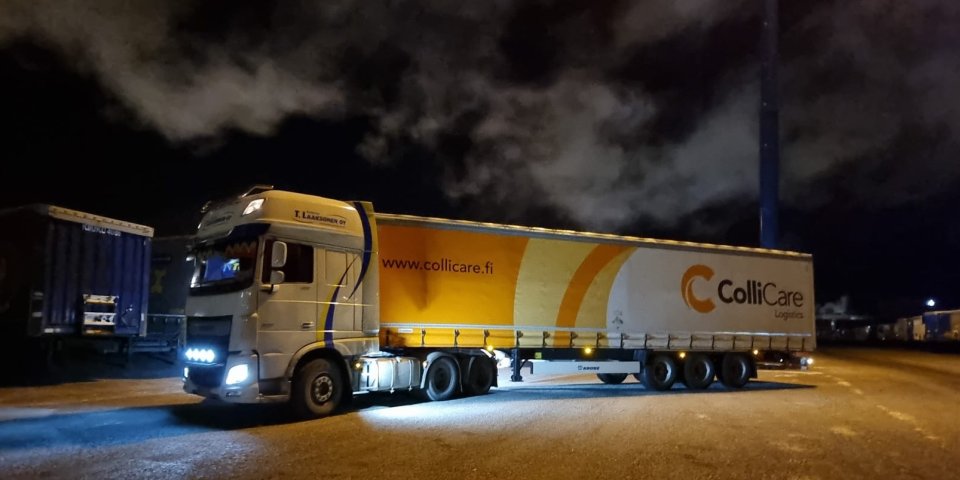 CC Truck in the night