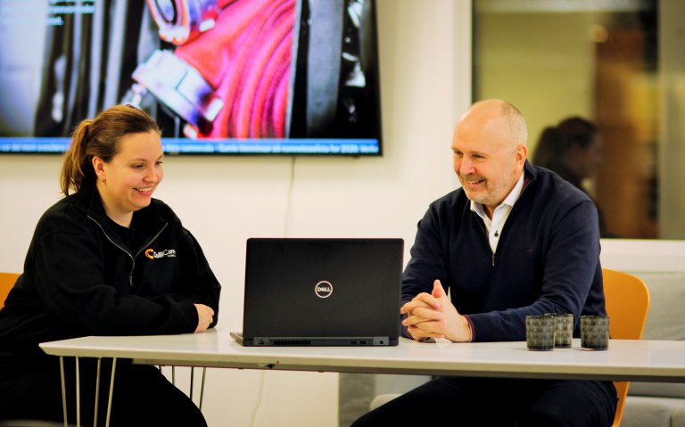 Maria Spone og Bent Arild Hære | ColliCare Logistics